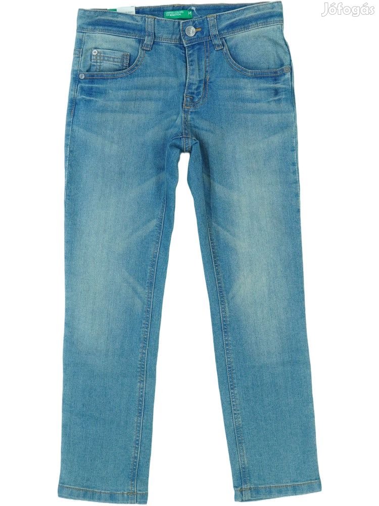 Benetton Új (címkés) Fiú Farmernadrág (Méret: 128)