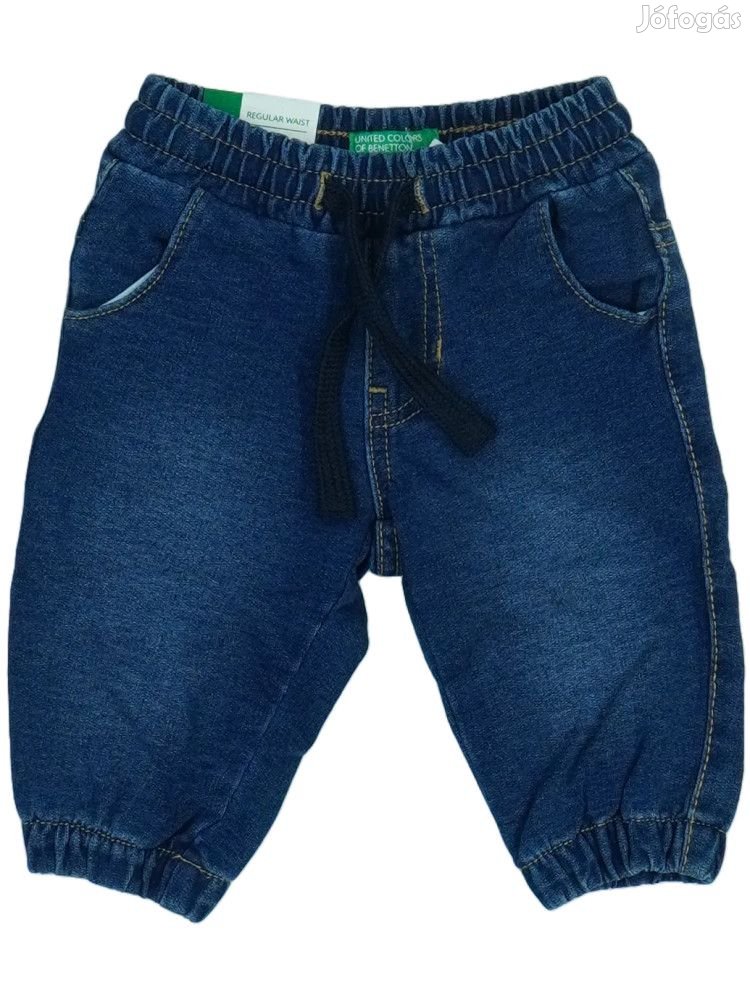 Benetton Új címkés Fiú Farmernadrág Méret 68