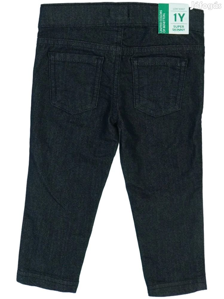 Benetton Új (címkés) Fiú Farmernadrág (Méret: 80)