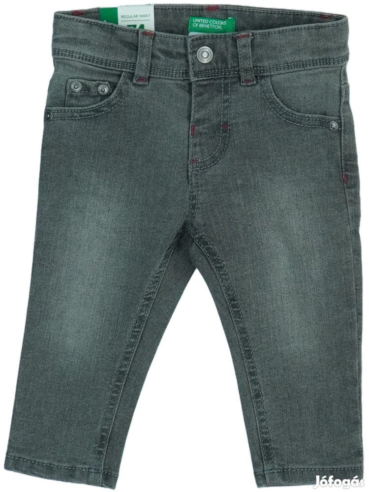 Benetton Új címkés Fiú Farmernadrág Méret 80