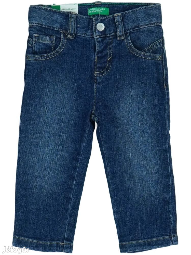 Benetton Új címkés Fiú Farmernadrág Méret 80