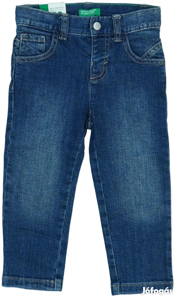 Benetton Új (címkés) Fiú Farmernadrág (Méret: 92)