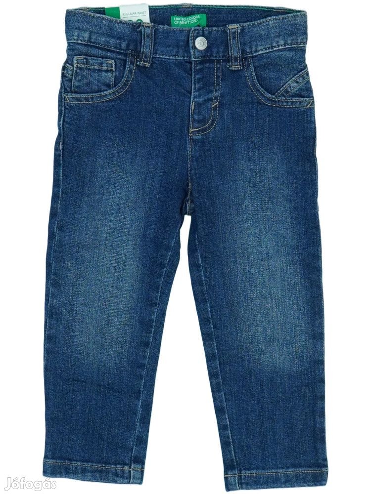 Benetton Új (címkés) Fiú Farmernadrág (Méret: 92)