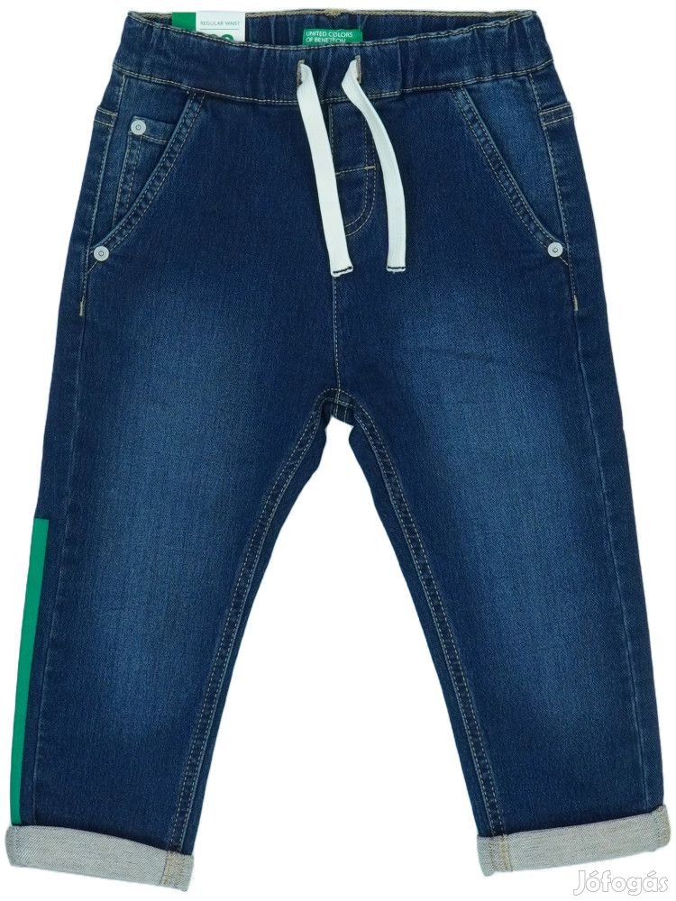 Benetton Új (címkés) Fiú Farmernadrág (Méret: 98)