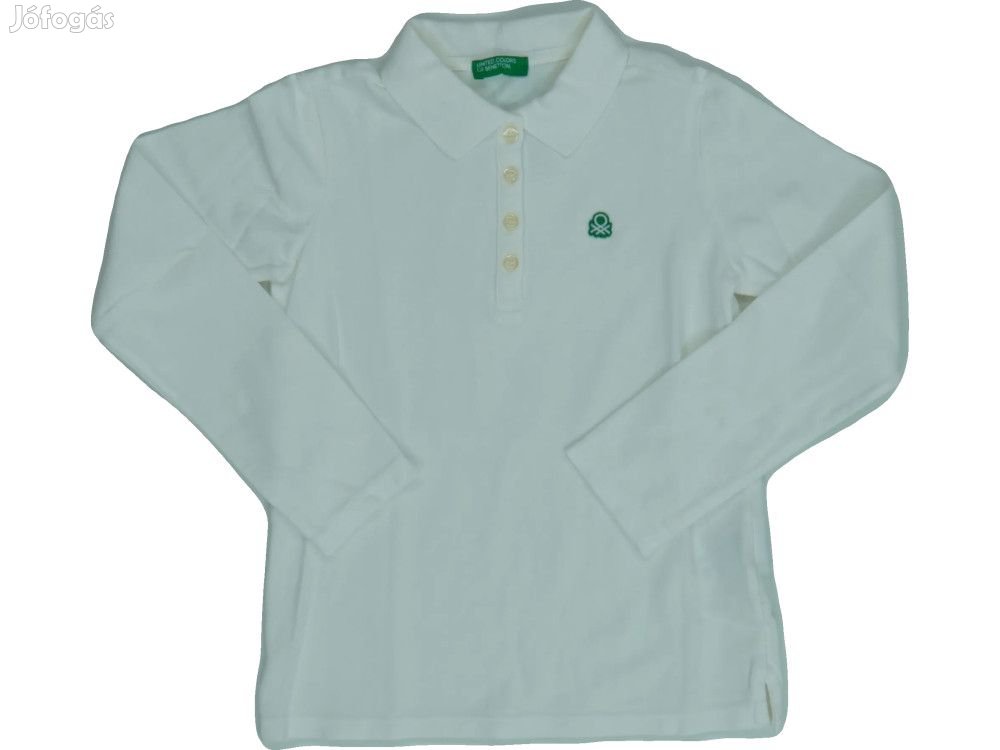 Benetton Új (címkés) Fiú Galléros póló (Méret: 122)