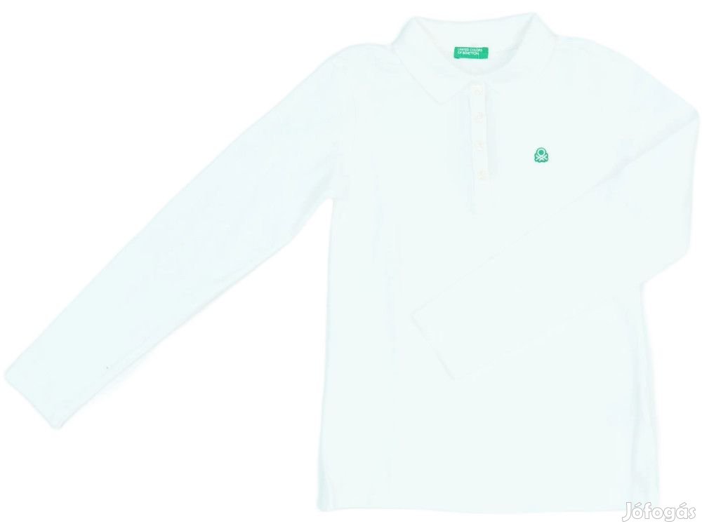 Benetton Új (címkés) Fiú Galléros póló (Méret: 140)