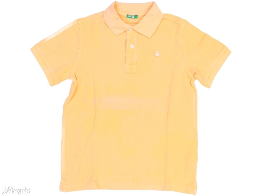 Benetton Új (címkés) Fiú Galléros póló (Méret: 146)