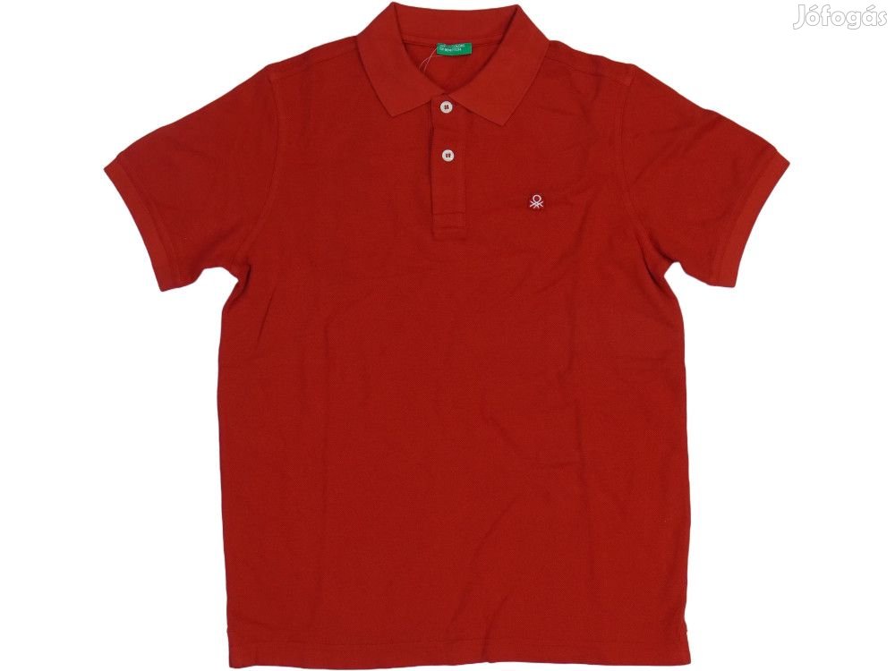 Benetton Új címkés Fiú Galléros póló Méret 152