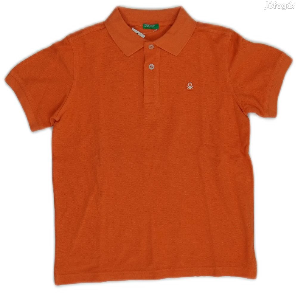 Benetton Új (címkés) Fiú Galléros póló (Méret: 152)