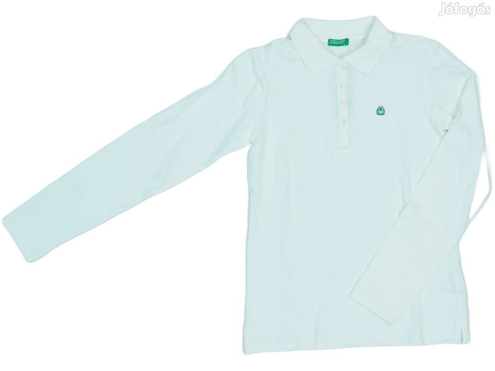 Benetton Új (címkés) Fiú Galléros póló (Méret: 158)