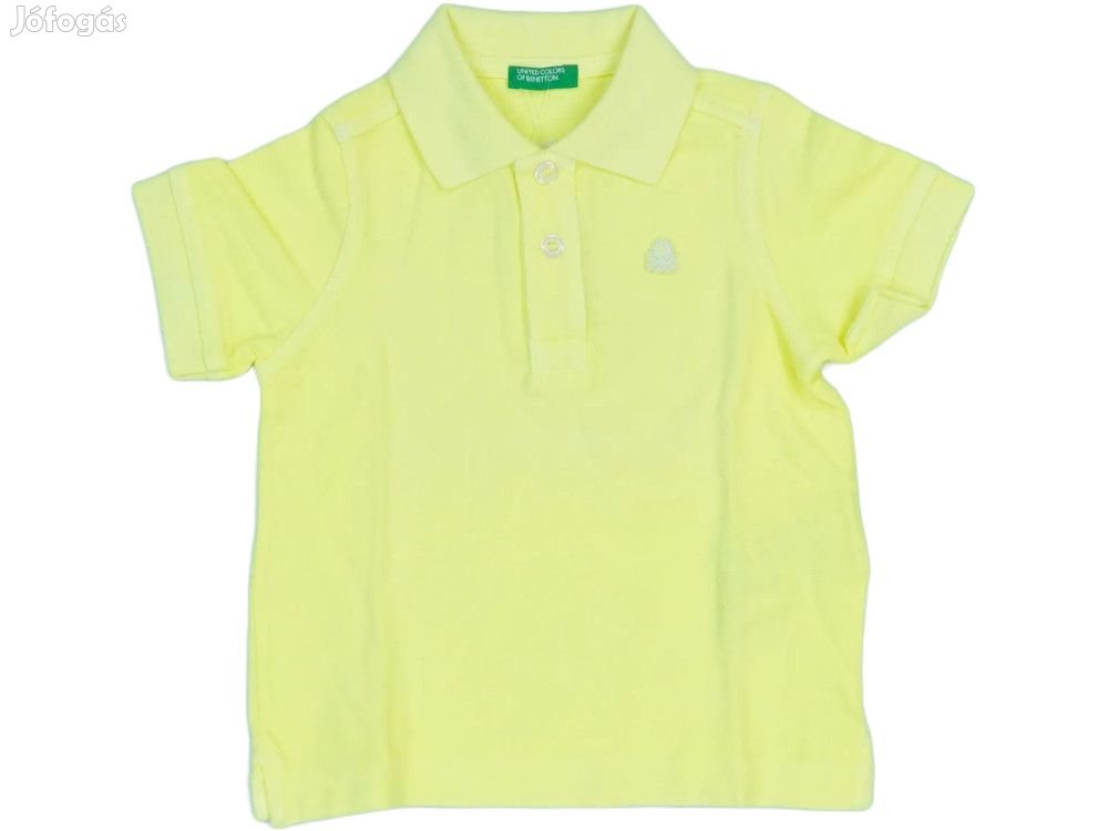 Benetton Új címkés Fiú Galléros póló Méret 86