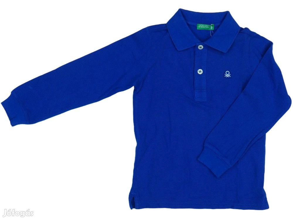 Benetton Új címkés Fiú Galléros póló Méret 98