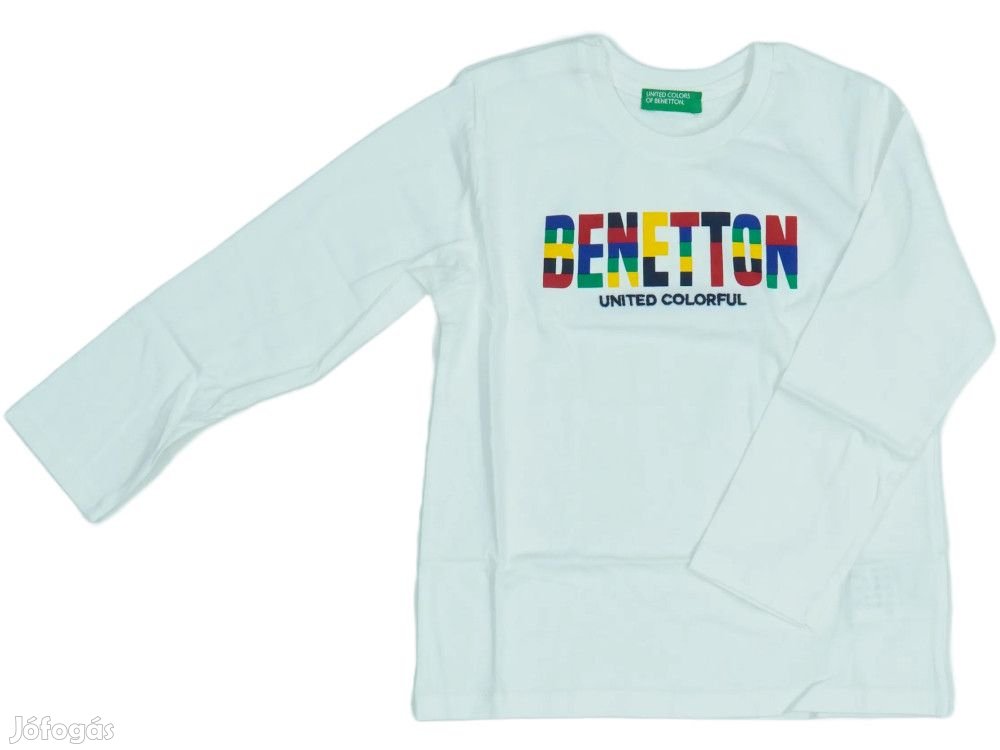Benetton Új címkés Fiú Hosszú ujjú felső Méret 104