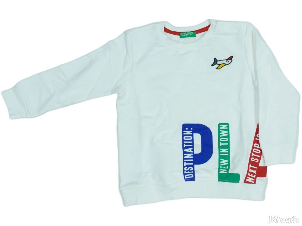 Benetton Új címkés Fiú Hosszú ujjú felső Méret 104