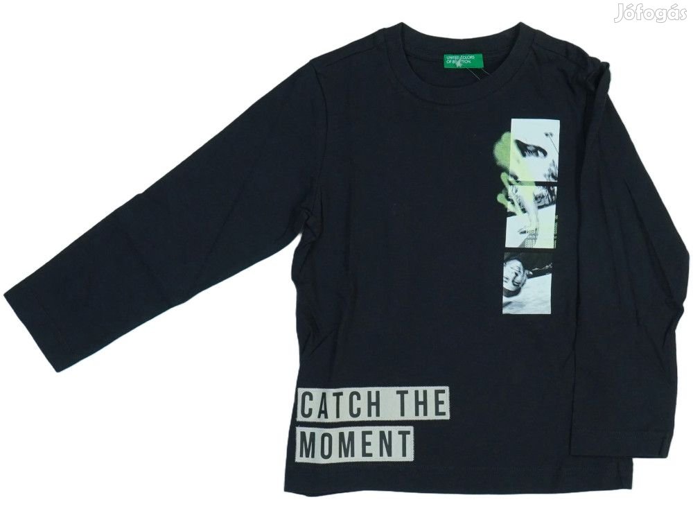Benetton Új címkés Fiú Hosszú ujjú felső Méret 110
