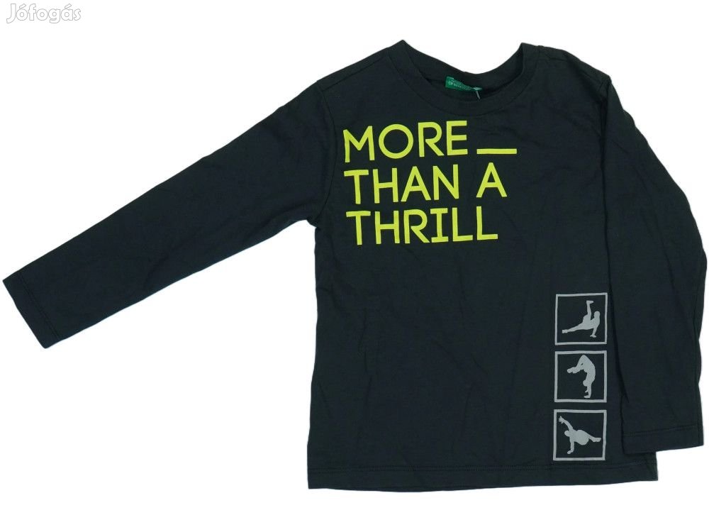Benetton Új címkés Fiú Hosszú ujjú felső Méret 110