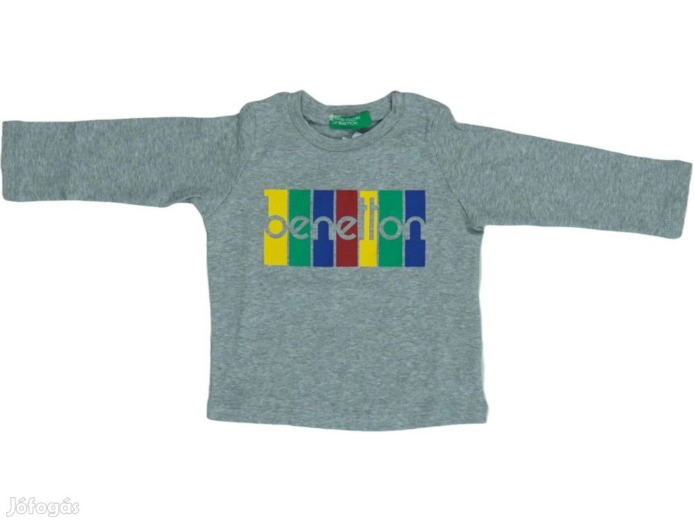 Benetton Új (címkés) Fiú Hosszú ujjú felső (Méret: 62)