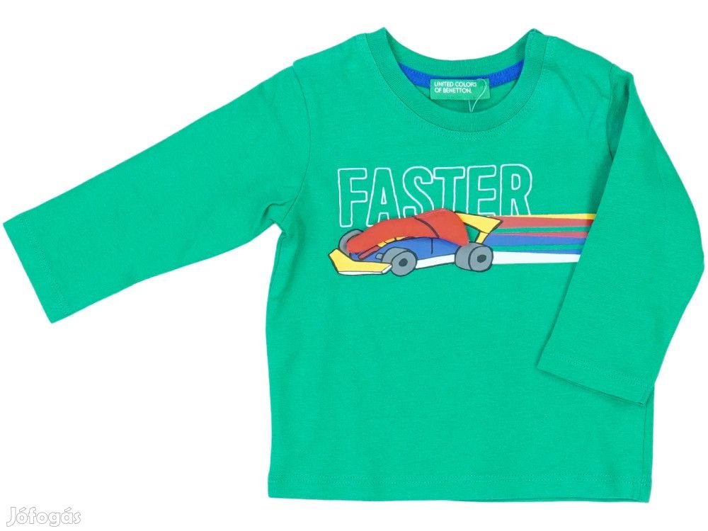 Benetton Új címkés Fiú Hosszú ujjú felső Méret 68