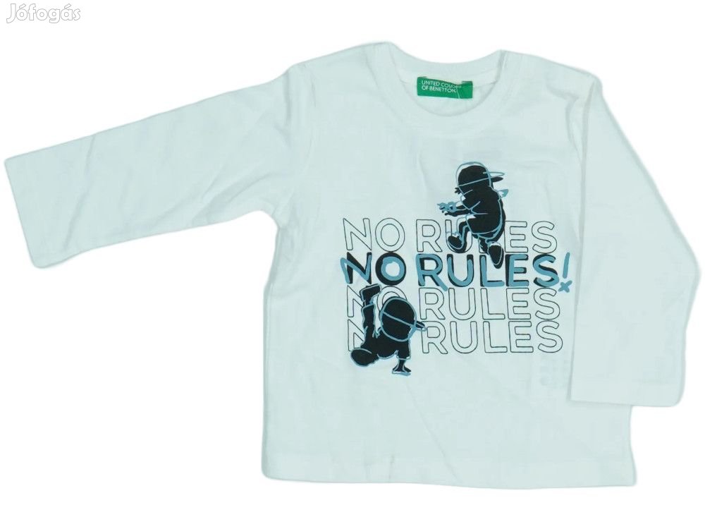 Benetton Új címkés Fiú Hosszú ujjú felső Méret 68