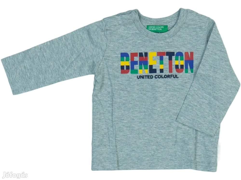 Benetton Új címkés Fiú Hosszú ujjú felső Méret 68