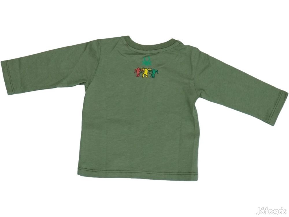 Benetton Új (címkés) Fiú Hosszú ujjú felső (Méret: 68)