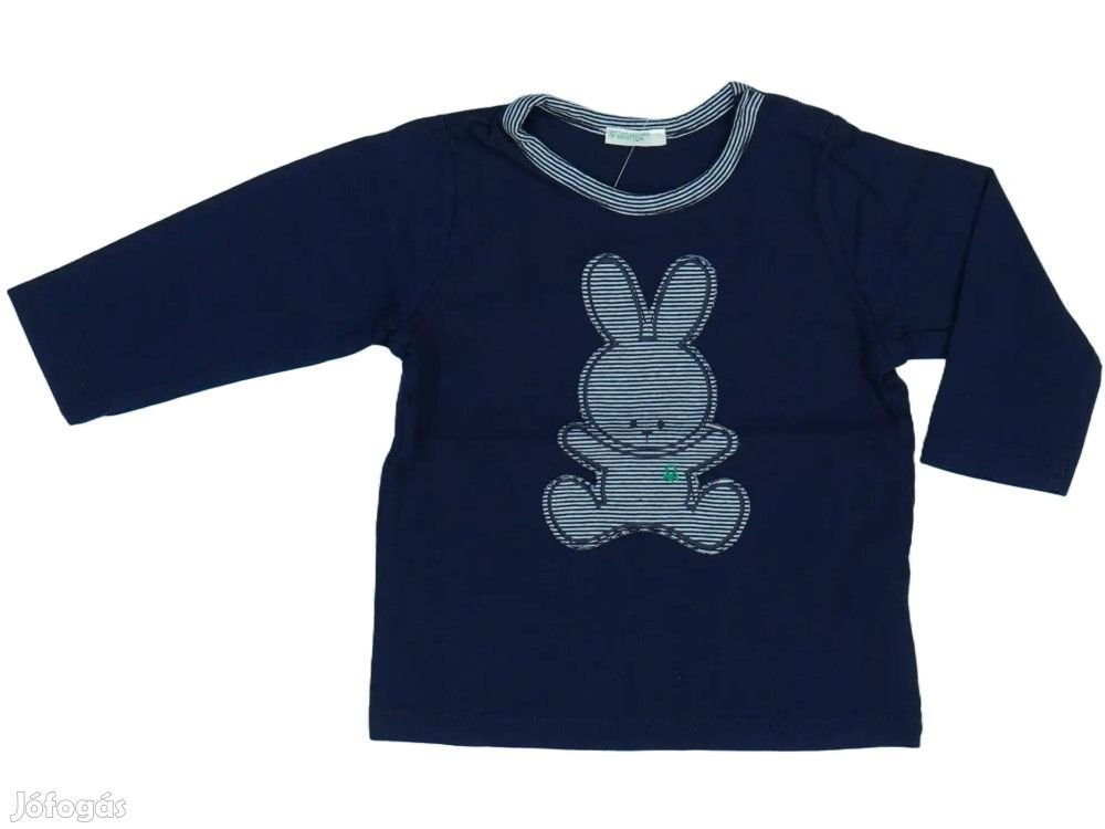 Benetton Új (címkés) Fiú Hosszú ujjú felső (Méret: 68)