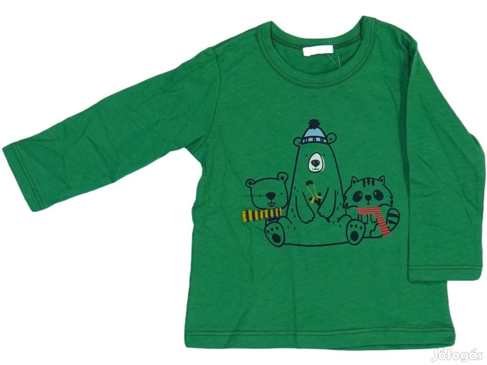 Benetton Új címkés Fiú Hosszú ujjú felső Méret 74