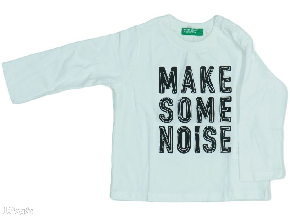 Benetton Új címkés Fiú Hosszú ujjú felső Méret 80
