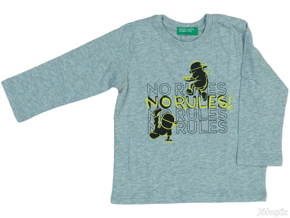 Benetton Új címkés Fiú Hosszú ujjú felső Méret 80