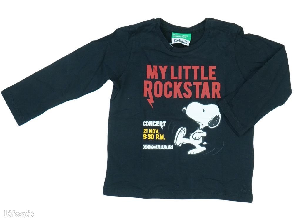 Benetton Új címkés Fiú Hosszú ujjú felső Méret 86