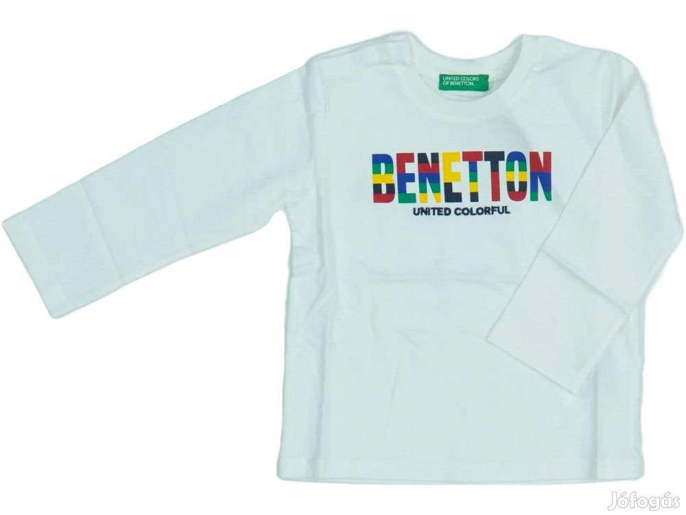 Benetton Új címkés Fiú Hosszú ujjú felső Méret 86
