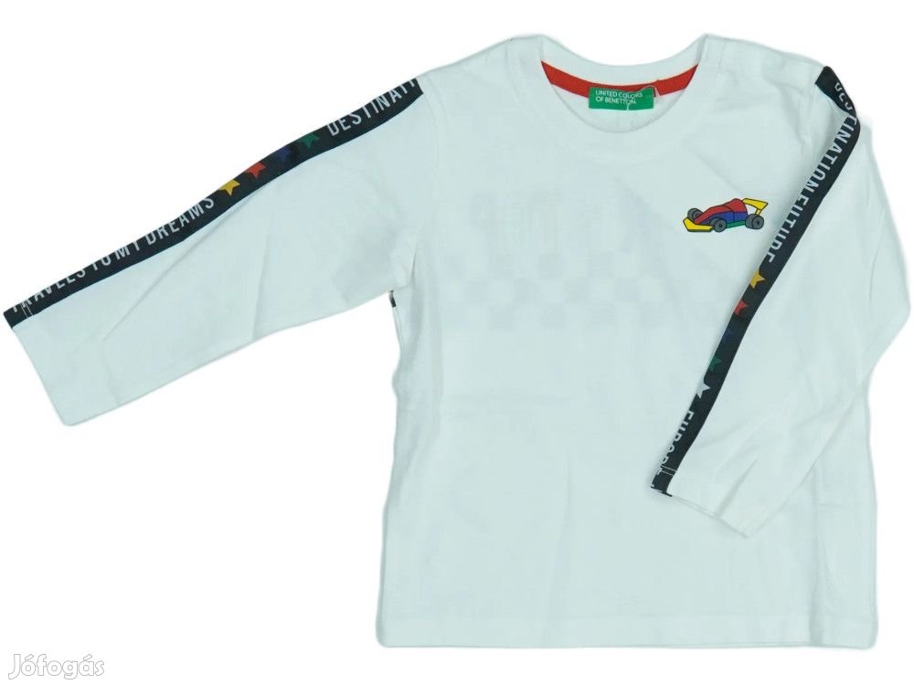 Benetton Új címkés Fiú Hosszú ujjú felső Méret 86