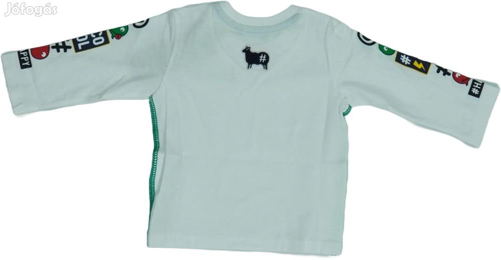 Benetton Új (címkés) Fiú Hosszú ujjú felső (Méret: 86)