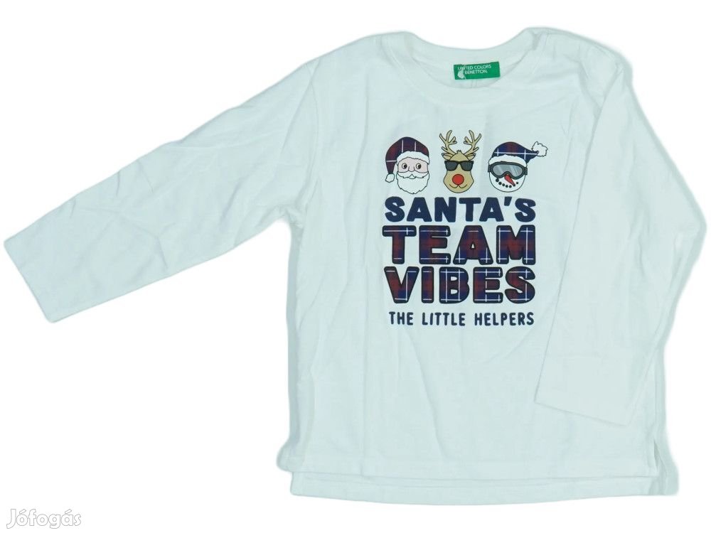 Benetton Új címkés Fiú Hosszú ujjú felső Méret 86