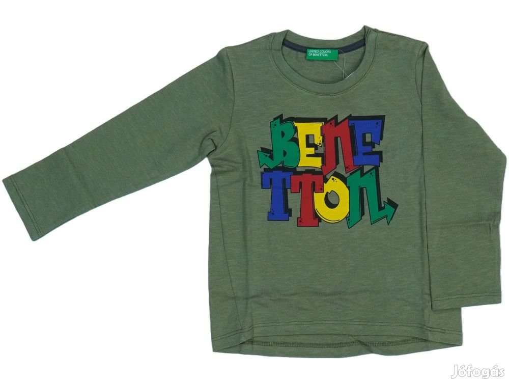 Benetton Új címkés Fiú Hosszú ujjú felső Méret 92