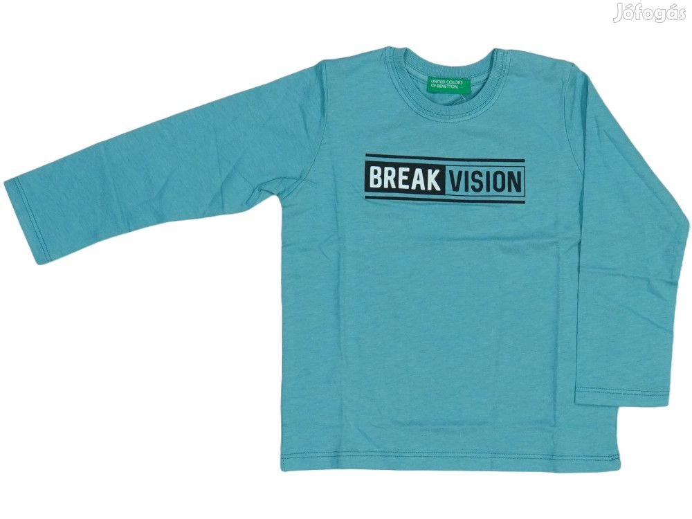 Benetton Új címkés Fiú Hosszú ujjú felső Méret 92