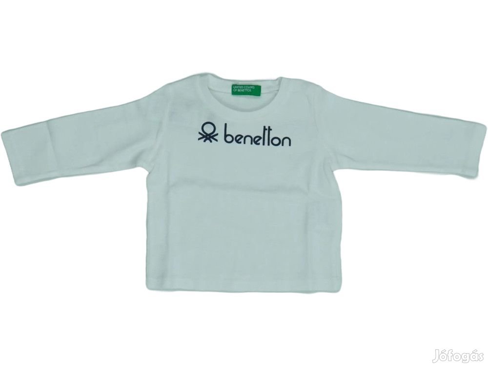 Benetton Új (címkés) Fiú Hosszú ujjú felső (Méret: 98)