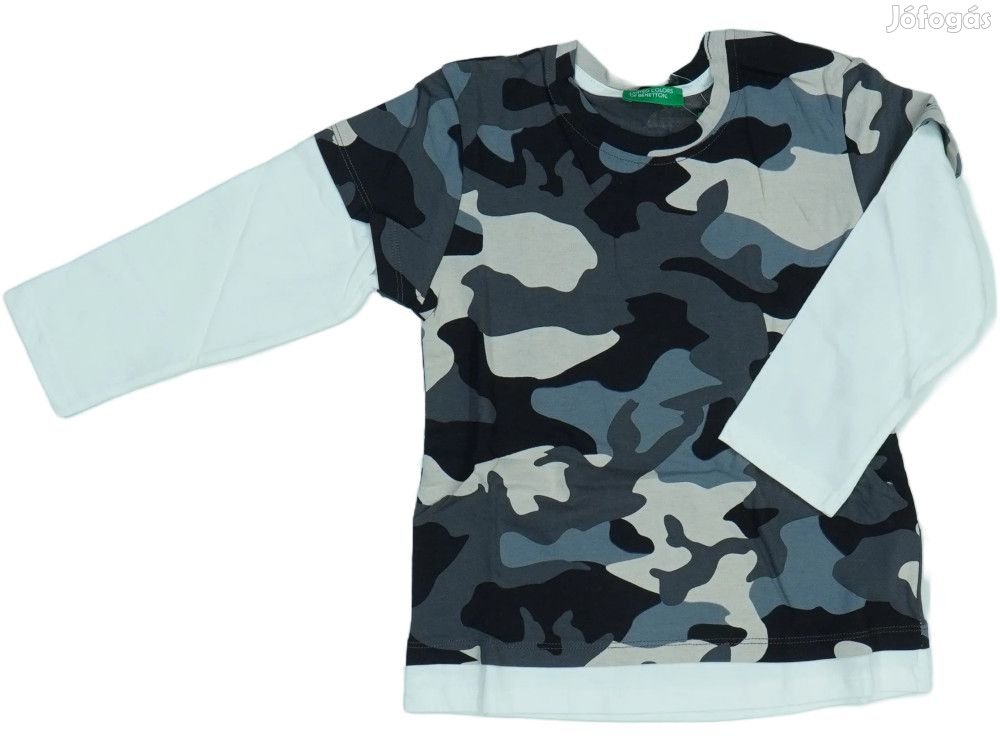 Benetton Új címkés Fiú Hosszú ujjú felső Méret 98