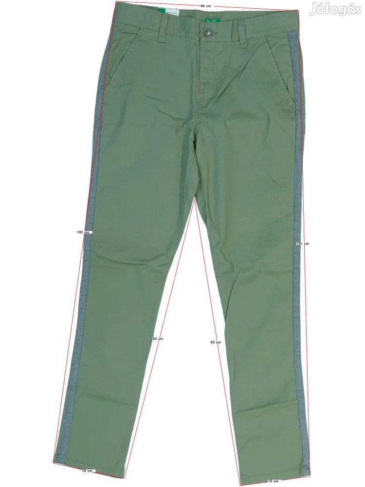 Benetton Új (címkés) Fiú Hosszúnadrág (Méret: 164)