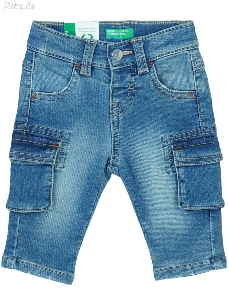 Benetton Új (címkés) Fiú Hosszúnadrág (Méret: 62)