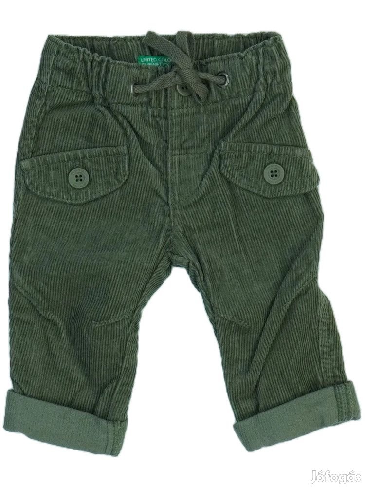 Benetton Új címkés Fiú Hosszúnadrág Méret 68