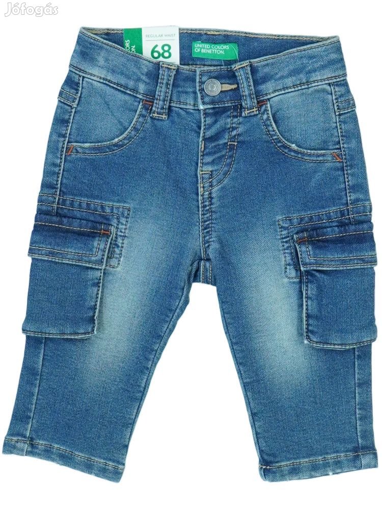Benetton Új (címkés) Fiú Hosszúnadrág (Méret: 68)