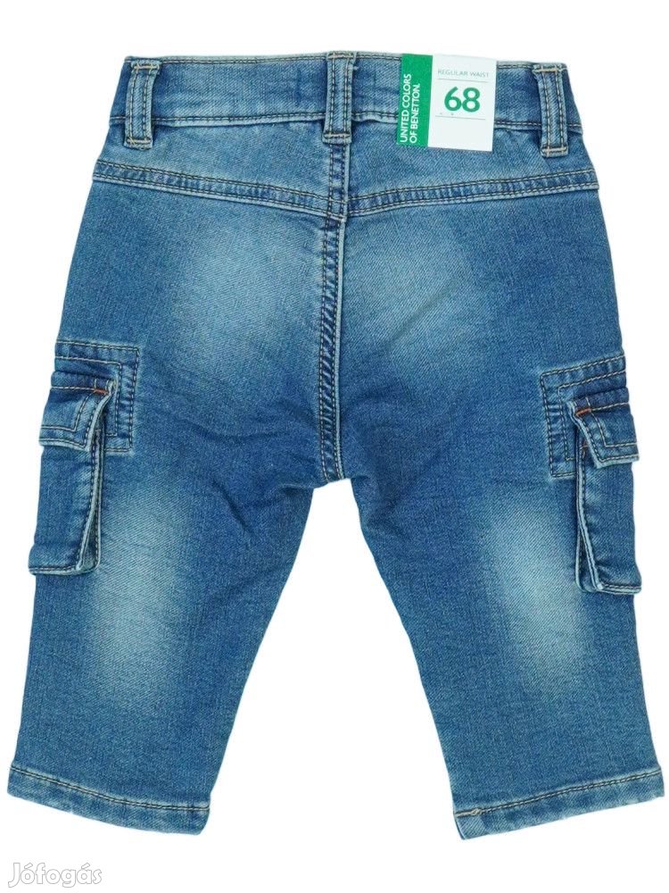Benetton Új (címkés) Fiú Hosszúnadrág (Méret: 68)