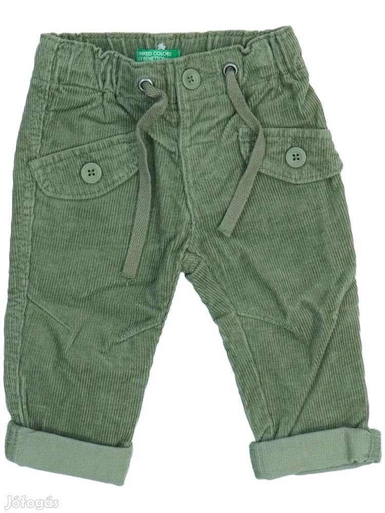 Benetton Új (címkés) Fiú Hosszúnadrág (Méret: 74)