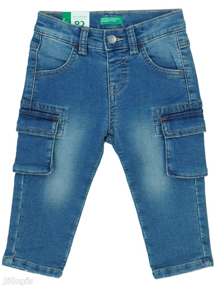 Benetton Új (címkés) Fiú Hosszúnadrág (Méret: 80)