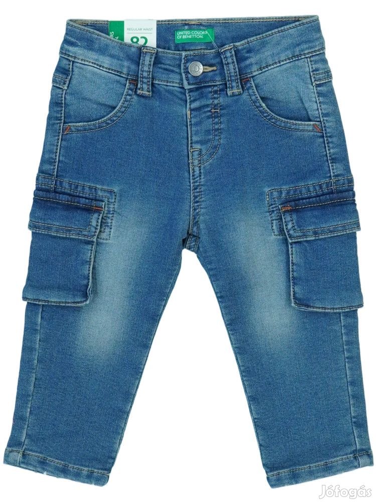 Benetton Új (címkés) Fiú Hosszúnadrág (Méret: 80)