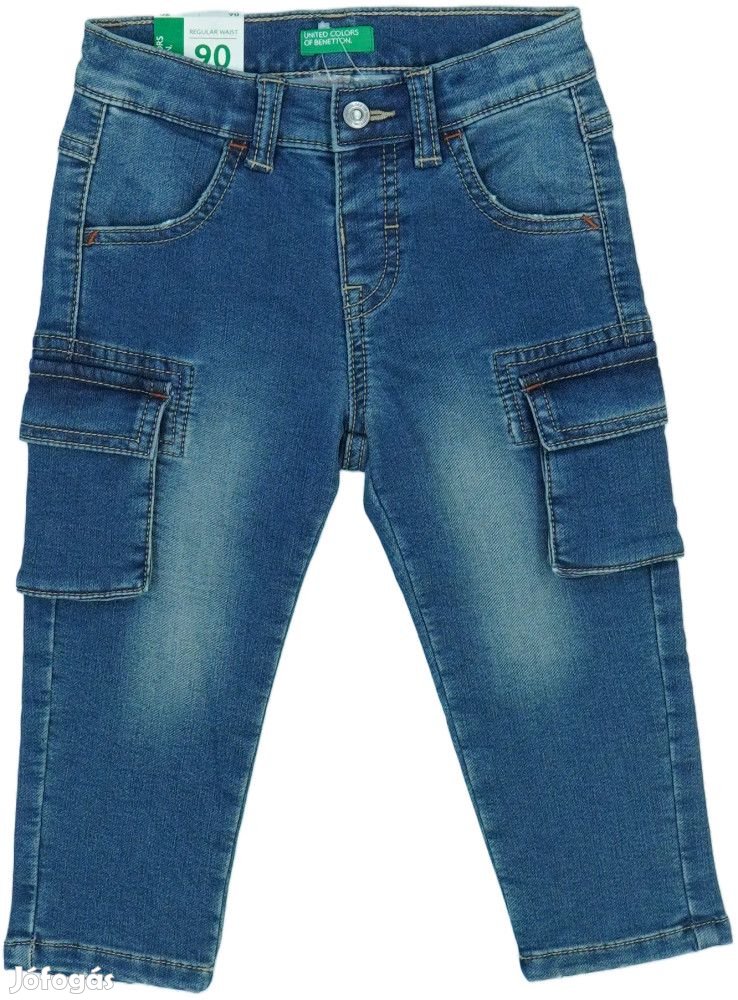 Benetton Új (címkés) Fiú Hosszúnadrág (Méret: 92)