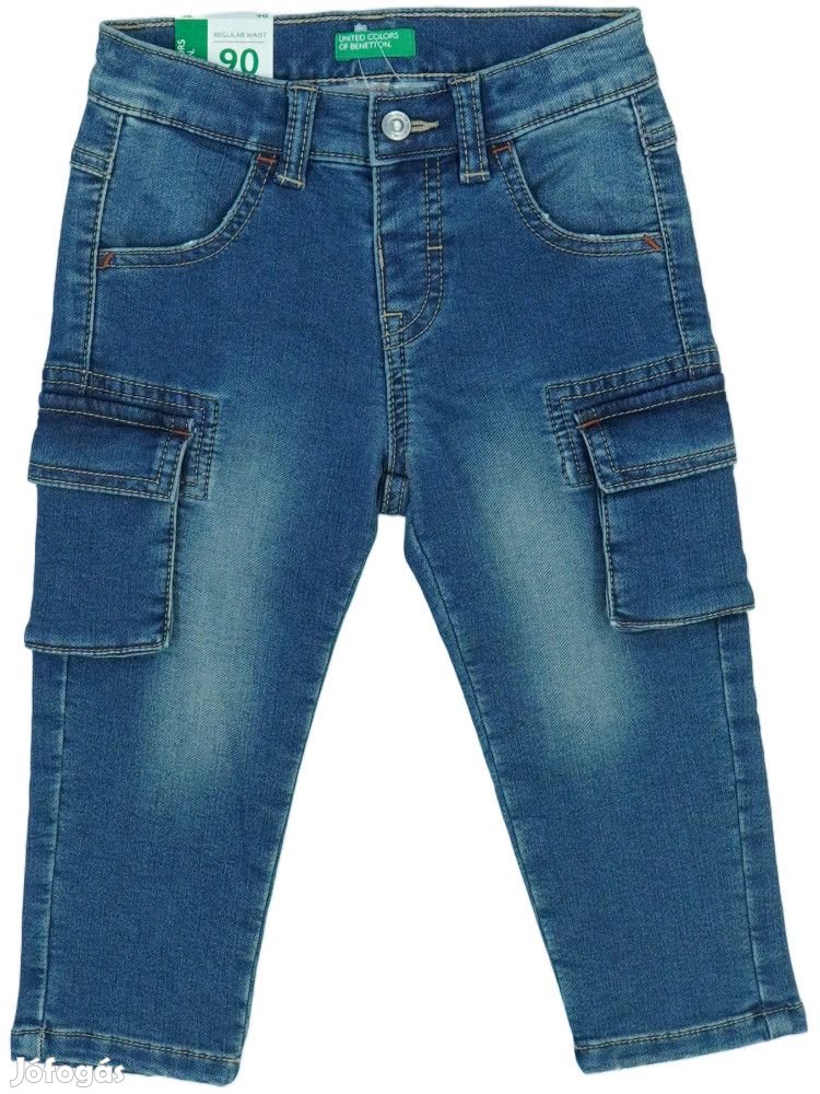 Benetton Új (címkés) Fiú Hosszúnadrág (Méret: 92)