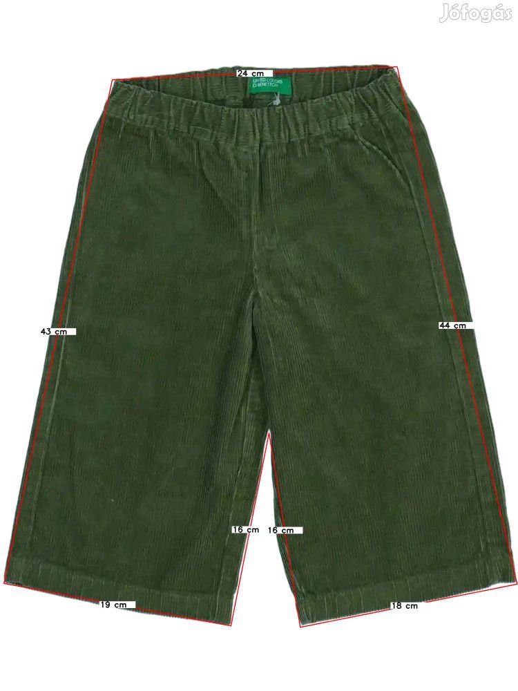 Benetton Új (címkés) Fiú Hosszúnadrág (Méret: 98)