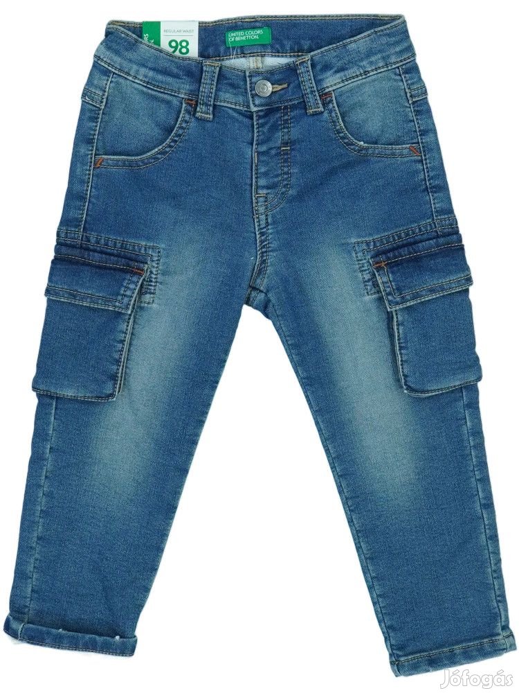 Benetton Új (címkés) Fiú Hosszúnadrág (Méret: 98)